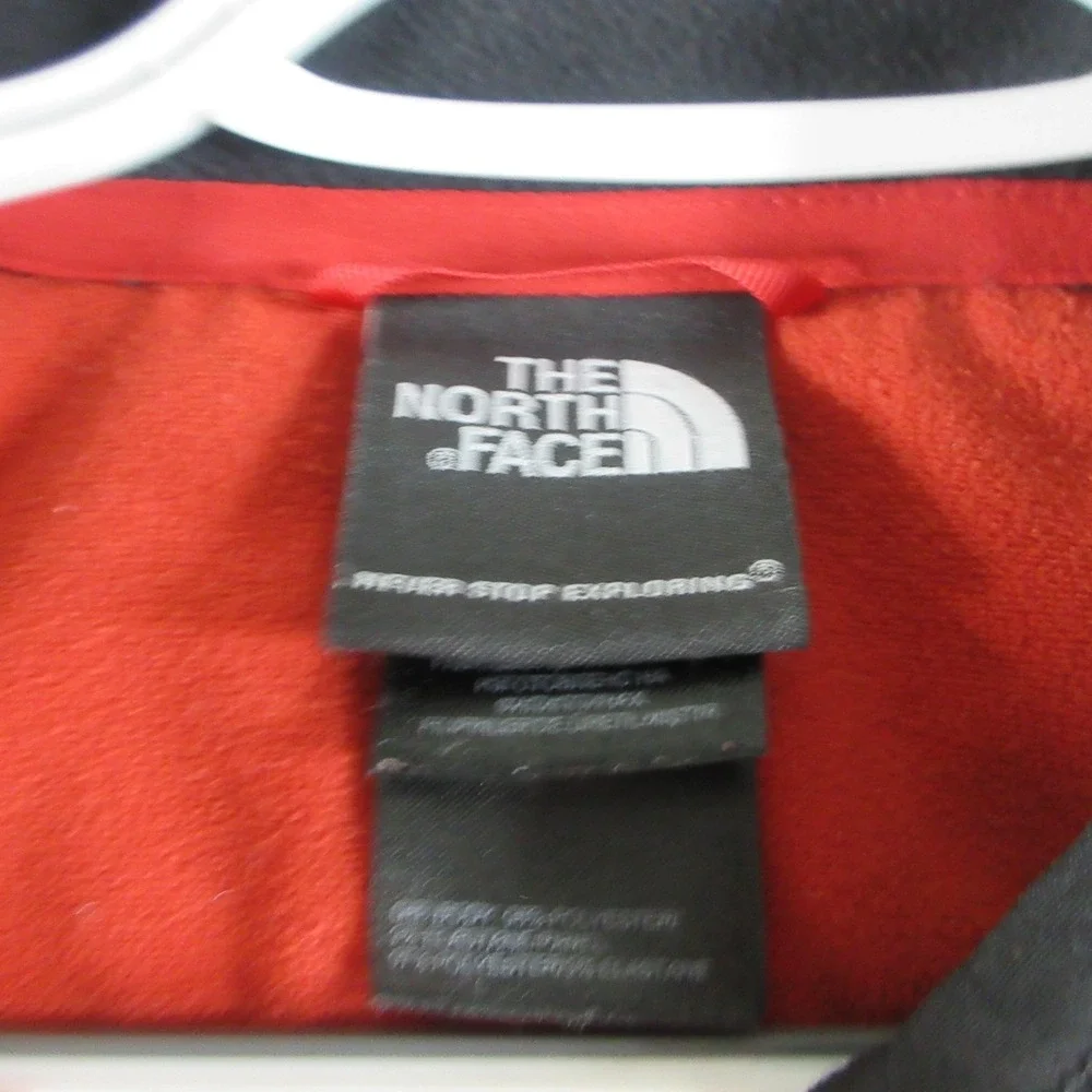 The North Face Jacket Mens XL Black Softshell 1/4 Zip Lined Hiking Pullover